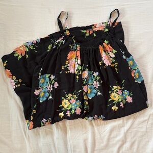 O’Neill Floral Black Sleeveless Dress